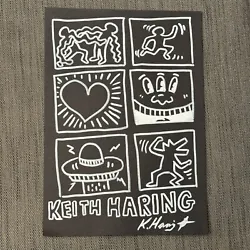 Buy Large Original Drawing/Painting Signed Keith Haring - Manner Of Keith Haring • 119.99£