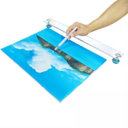 Buy Artist Leaning  18.8inches Clear Hand And Wrist Rest Adjuatble Height Q4P5 • 13.57£