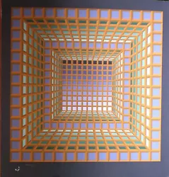 Buy Victor Vasarely London Deluxe Serigraph, Circa 1984, 30.5 X 30 Inches • 3,543.73£