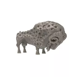 Buy Ram Sculpture Sculpture STL Files For CNC Router Engraving 3D Printer Laser DIY • 2.32£