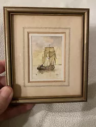 Buy John Green Original Watercolour Painting 1996 Signed “Running Out The Nets” • 45£