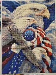 Buy American Eagles With Flag Finished Diamond Art  • 37.80£