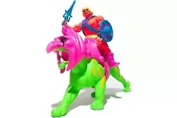 Buy Madsaki X Masters Of The Universe He-Man And Battle Cat Figures • 949£
