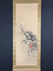 Buy Nw5970 Hanging Scroll  Plum Blossoms And Nandina  By Ide Gakusui (1899-1982) • 101.83£