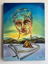 Buy Salvador Dali (Handmade) Oil Painting On Canvas Signed & Stamped • 944.21£