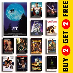 Buy Classic 80s Film Posters Movie Prints Nostalgic Film Posters A3 A4 A5 Home Décor • 3.99£
