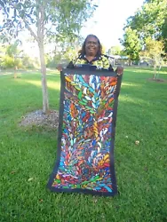 Buy LOUISE  NUMINA 160 X 70 Cm Original Painting - Aussiepaintings Aboriginal Art • 358.37£
