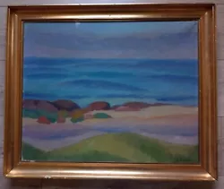 Buy 1917 A Brener  Coastal Beach  Oil Painting • 24.99£