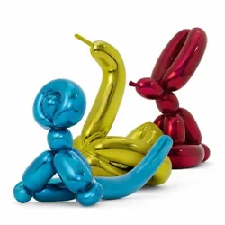 Buy Jeff Koons. Three Rare Balloon Animals Bernardaud Porcelain - Mint Condition • 51,911.06£