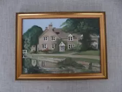 Buy M Hope 1994 Acrylic Painting - Framed & Signed - Thames Hospice • 15£