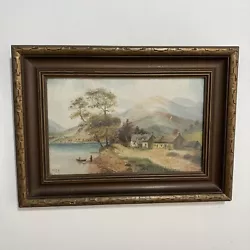 Buy Antique Lochearnhead Scotland Perthshire Victorian Original Watercolour Painting • 49.99£