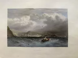 Buy 1870 Large Antique Print; Off Teignmouth, Devon After David Cox • 27.99£