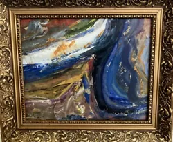 Buy Original Oil Painting Fine Abstract EAST COAST SUNRISE URSULA SPOTTISWOODE • 45£
