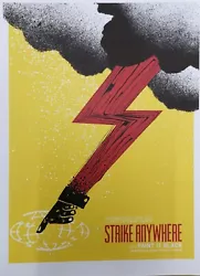 Buy Strike Anywhere | Paint It Black Paper Art Poster | Tim Gough Reprint 10  X 14  • 5.99£