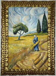 Buy Vincent Van Gogh (Handmade) Oil On Canvas Painting Signed & Stamped With Frame • 670.96£