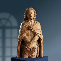 Buy Antique Wooden Sculpture Jesus Christ Carved Wood XVI Century • 8,375£