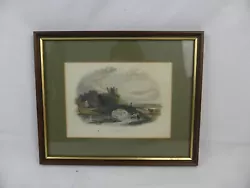 Buy Antique Framed 1842 Brough Castle Picture - 10.5'' X 8.5'' • 4.95£