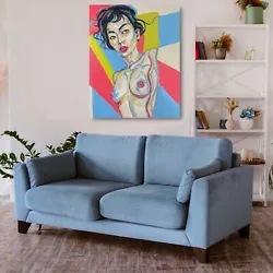 Buy Paintings Modern Art Woman On Canvas • 307.86£