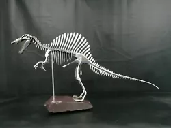 Buy Handmade Welded Steel Dinosaur Skeleton Sculpture / Spinosaurus • 700£