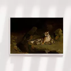 Buy Jean-Leon Gerome - Tiger And Cubs (1884) Photo Poster Painting Art Print • 5.50£