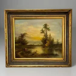 Buy B . Wilson Oil On Canvas Painting  • 650£