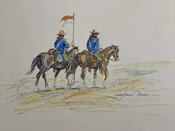 Buy MARJORIE REED DRAWING LISTED FAMOUS  Sketch BUTTERFIELD STAGECOACH Horses Rare • 935.54£