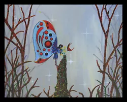 Buy Original Oil Painting On Canvas By Robert Marquiss  Fairy And Butterfly  • 944.99£