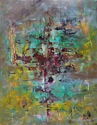 Buy Original Modern Abstract Painting Art By Rain Crow • 124.41£