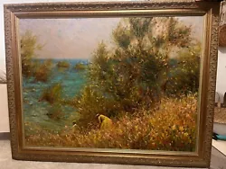 Buy Large Original Oil Painting On Canvas Framed And Signed By Dale Marsh • 0.99£
