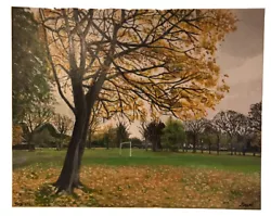 Buy Original Oil Painting - Autumn Scene - By Oscar Jay Hutchison  • 70£