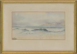 Buy Manner Of Henry Moore RA (1831-1895) - Watercolour, Crashing Waves • 86£
