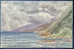 Buy Antique Watercolour Painting - Coastline Castle, George Chance, C.1880 • 10£