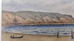 Buy Watercolour Painting Seascape By W Ciley • 45£