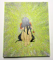 Buy Lonely Lucid - Hand Painted Canvas Wall Art Original Painting 30cmx20cmx1.5cm • 26.99£
