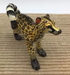 Buy Handcrafted By Ardmore Ceramics 2016 - Fantastic Cat-like “Genet” Sculpture • 425.41£