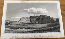 Buy Antique Print Rickborough W. View Of The Roman Ruins Kent C1820 Drawn W Deeble • 4£