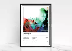 Buy Alanis Morissette Jagged Little Pill Album Single Cover Poster / Music Gift • 8£