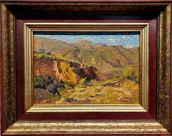 Buy Franz Arthur Bischoff- California Plein Air Mountain Landscape -Oil Painting • 4,116.24£