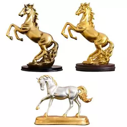 Buy Nordic Good Lucky Horse Art Statue Sculpture Animal Steed Statues Resin Art • 38.92£