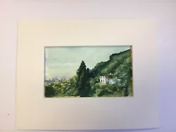Buy Original Watercolour On Board Of Cottage In The Woods Malvern • 10£