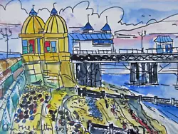 Buy Original Watercolour Painting Cromer Pier No 2 North Norfolk • 25£