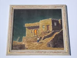 Buy Antique Landscape Painting American Plein Air Listed Indian Home Gardner 1930's • 2,296.33£