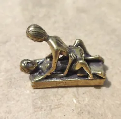 Buy 18+ Bronze Miniature Figurine Nude Art Sex Sculpture Female Male Sexual Erotic • 24.99£