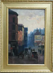 Buy John Arnesby Brown British Victorian City Landscape Oil Painting Nottingham 1887 • 14,000£