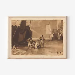 Buy J. M. W. William Turner - Marine Dabblers (1811) Poster, Art Print, Painting • 17.50£