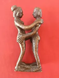 Buy 19th Century East Indian Bronze Erotic Sculpture • 210.32£