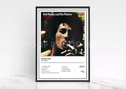 Buy Bob Marley The Wailers Catch A Fire Album Single Cover Poster / Music Gift • 8£