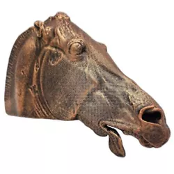Buy Handmade Bronze Horse Head Of Selene - Parthenon East Pediment Replica • 103.59£