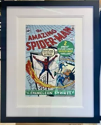Buy Framed Set Of 12 Limited Ed Marvel Giclee On Paper Cover Art Signed By Stan Lee • 8,699£