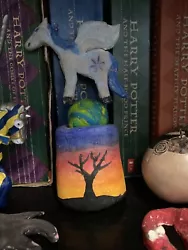 Buy Shadow Tree African Sunset Pot Handcrafted Original Artwork - Sold By Artist • 8.29£
